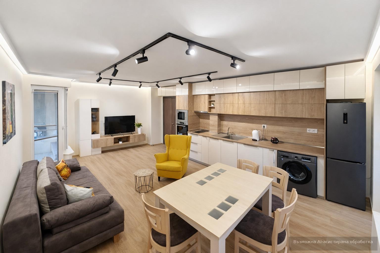 Двустаен апартамент, под наем, кв. Победа