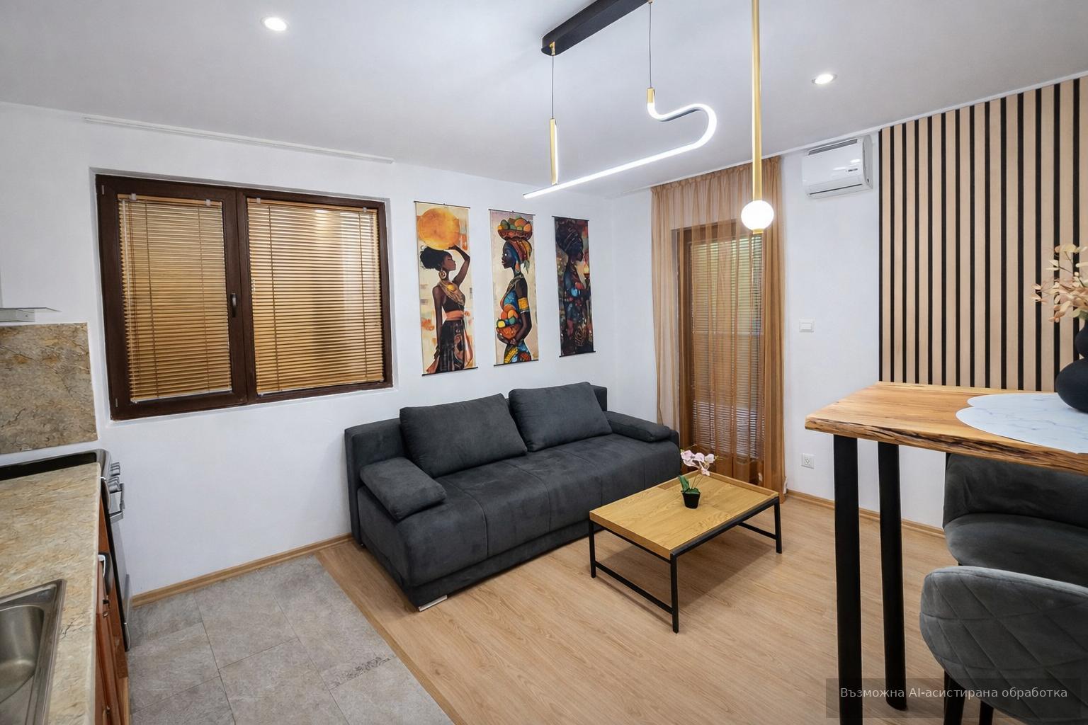 Двустаен апартамент под наем в кв. Мараша