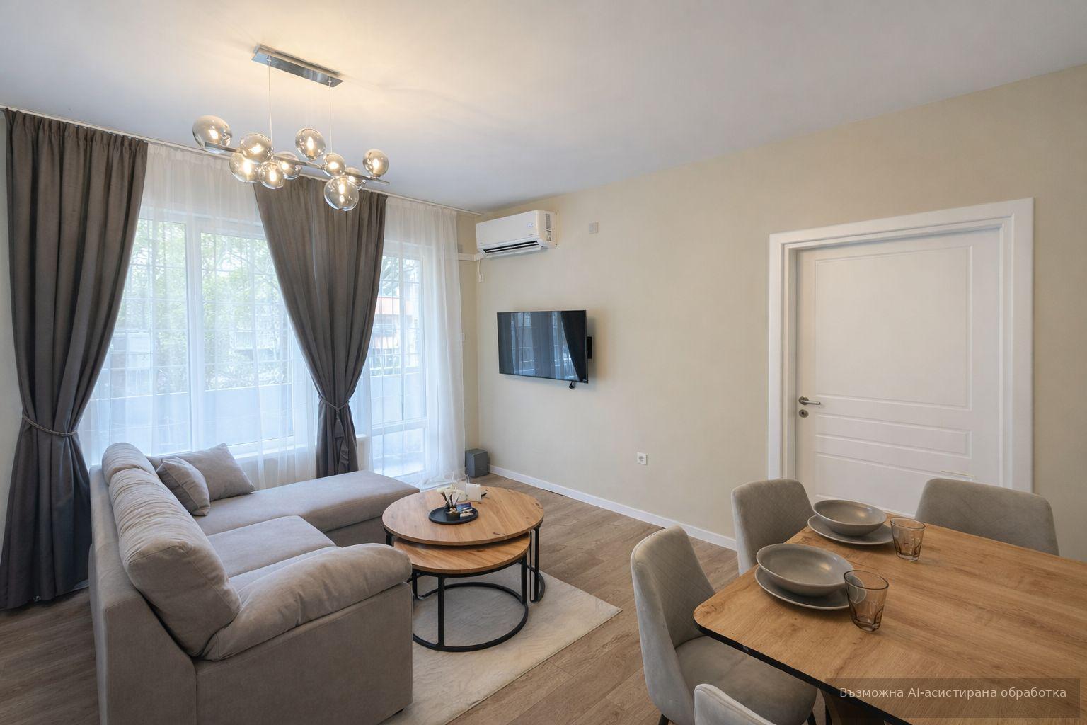 Тристаен апартамент под наем в кв. Кючук Париж