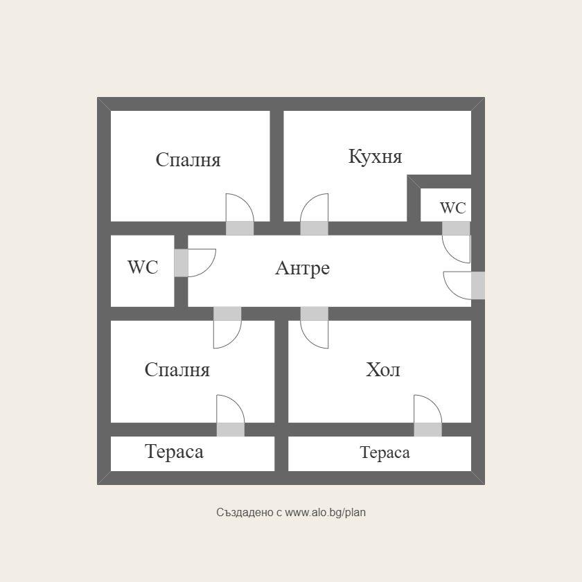 Тристаен панелен апартамент с АКТ 16 в ж.к Изгрев